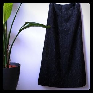 J. Crew Long Winter Tweed Skirt